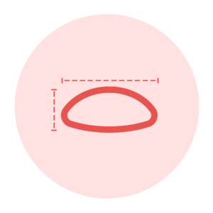 Breast Implant Dimensions Diagram